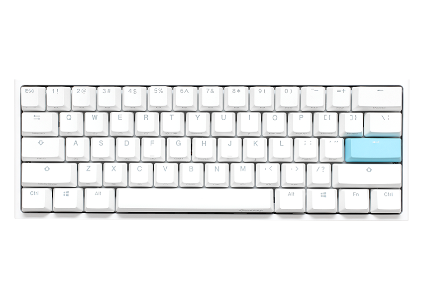 ducky one 2 mini pure white v2